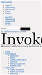Mobile Screenshot of invokemagazine.com